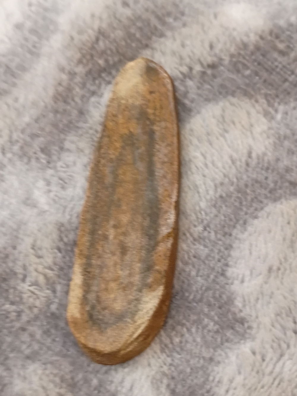 From A Peice I Cut In Half-Brown Stone